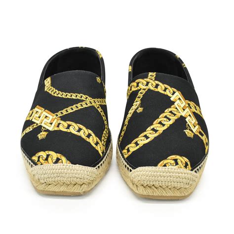 versace espadrilles men|Versace slides black.